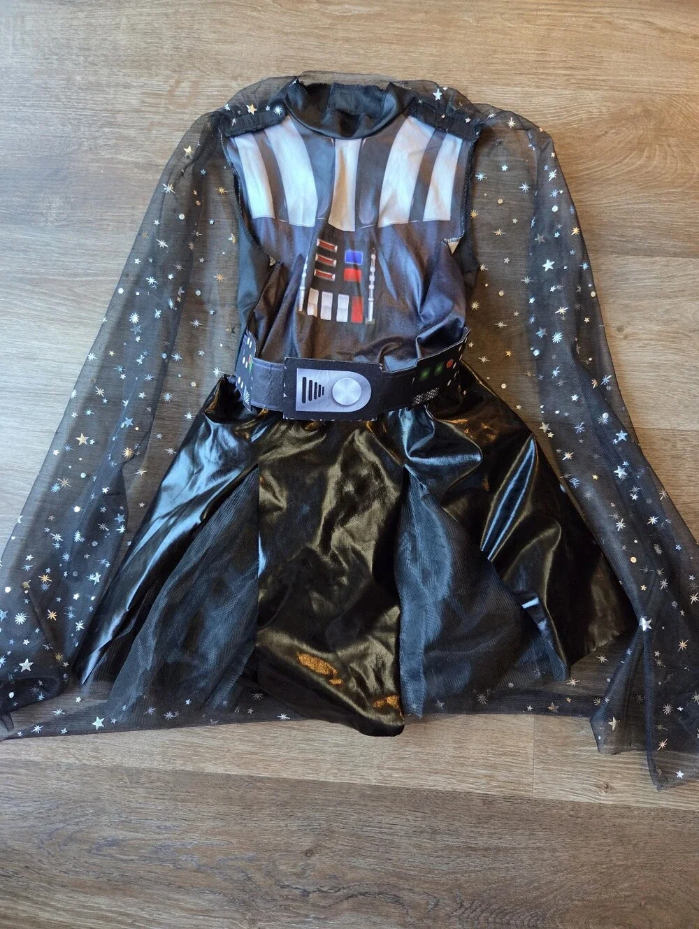 Kids Star Wars: A New Hope Darth Vader Dress Costume with Vader Mask size Small
